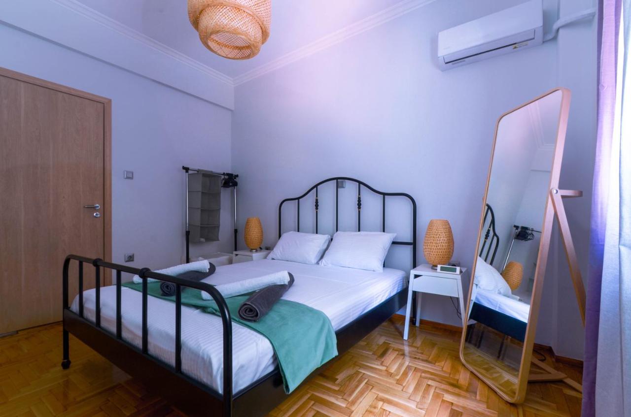 Adorable 2 Bedroom Apartment Close To Ancient Athens City Center Exterior foto